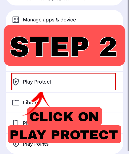 Step 2 – Click Play Protect
