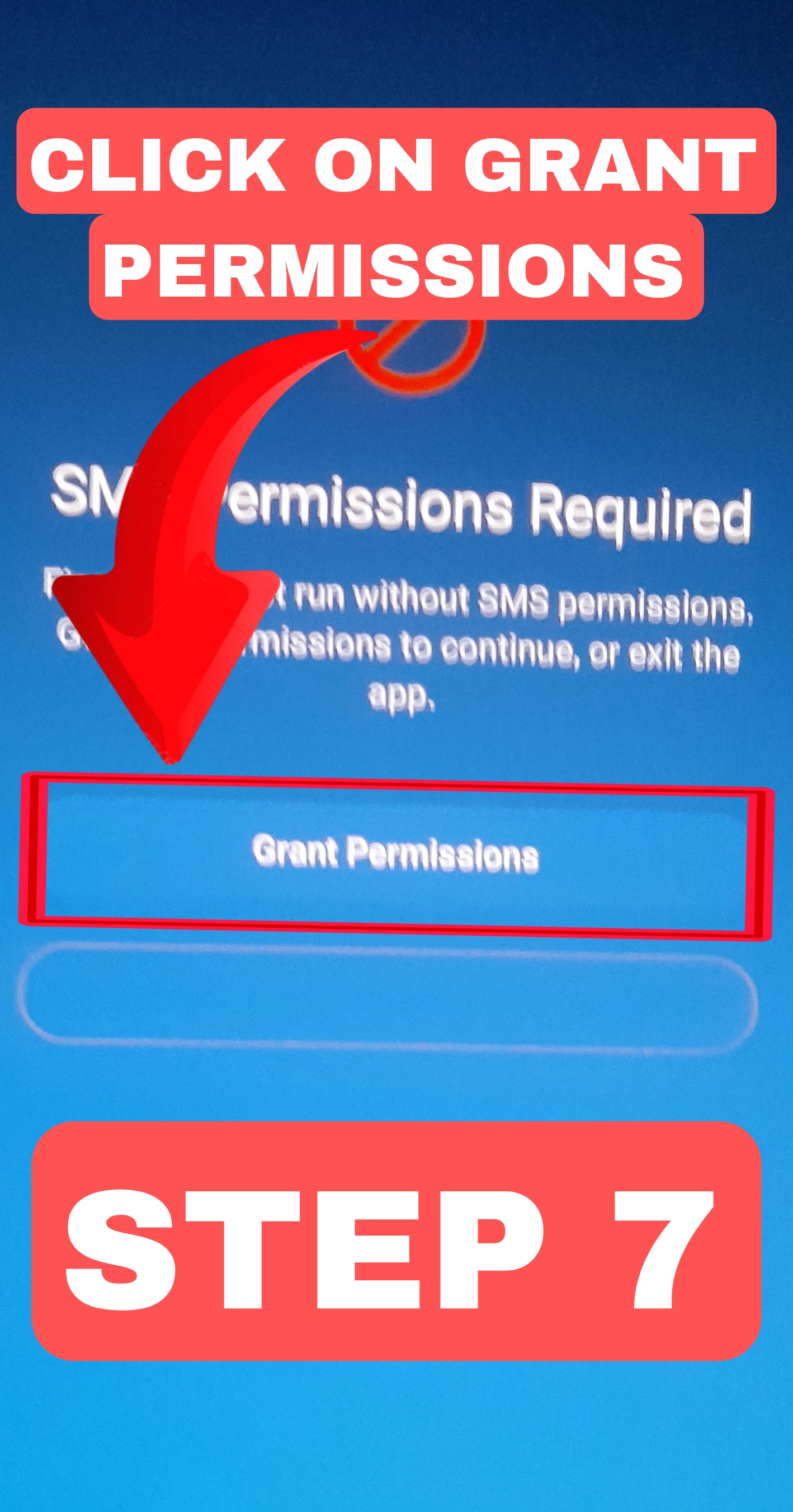 Step 7 – Grant Permissions